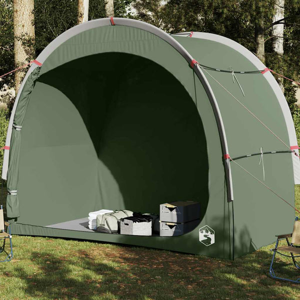 Tenda de arrumação impermeável verde
