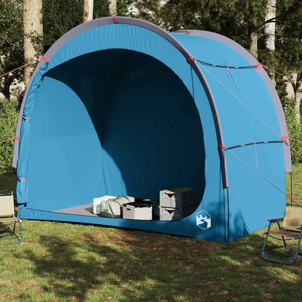 Tenda de arrumação impermeável azul