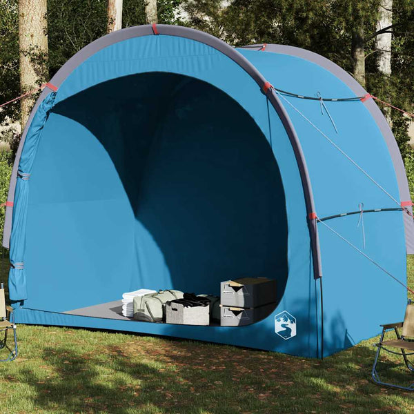Tenda de arrumação impermeável azul