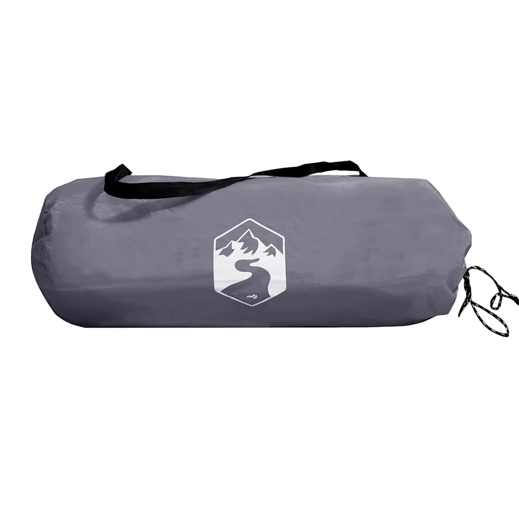 Tenda de arrumação impermeável cinzento e laranja