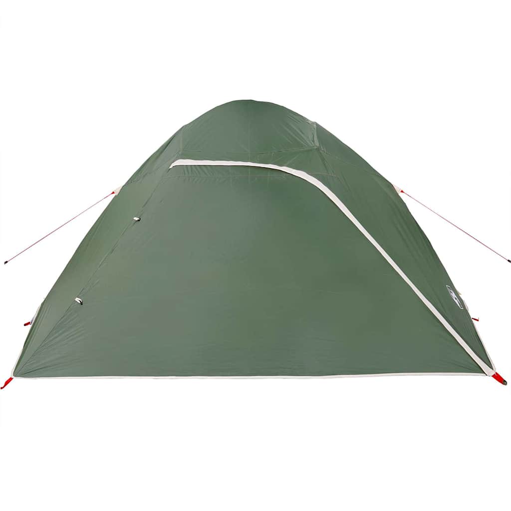 Tenda de campismo cúpula para 4 pessoas impermeável verde