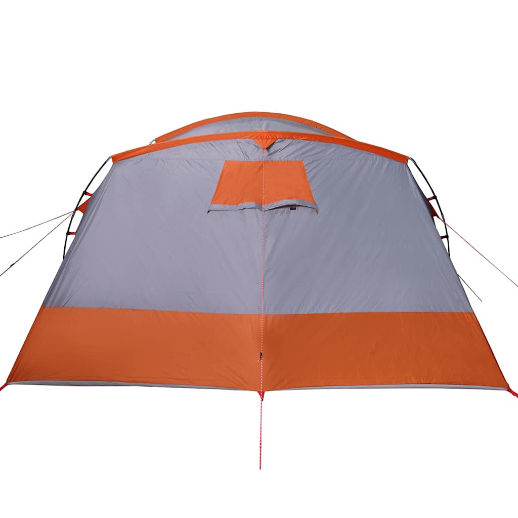 Tenda familiar túnel para 8 pessoas impermeável cinzento