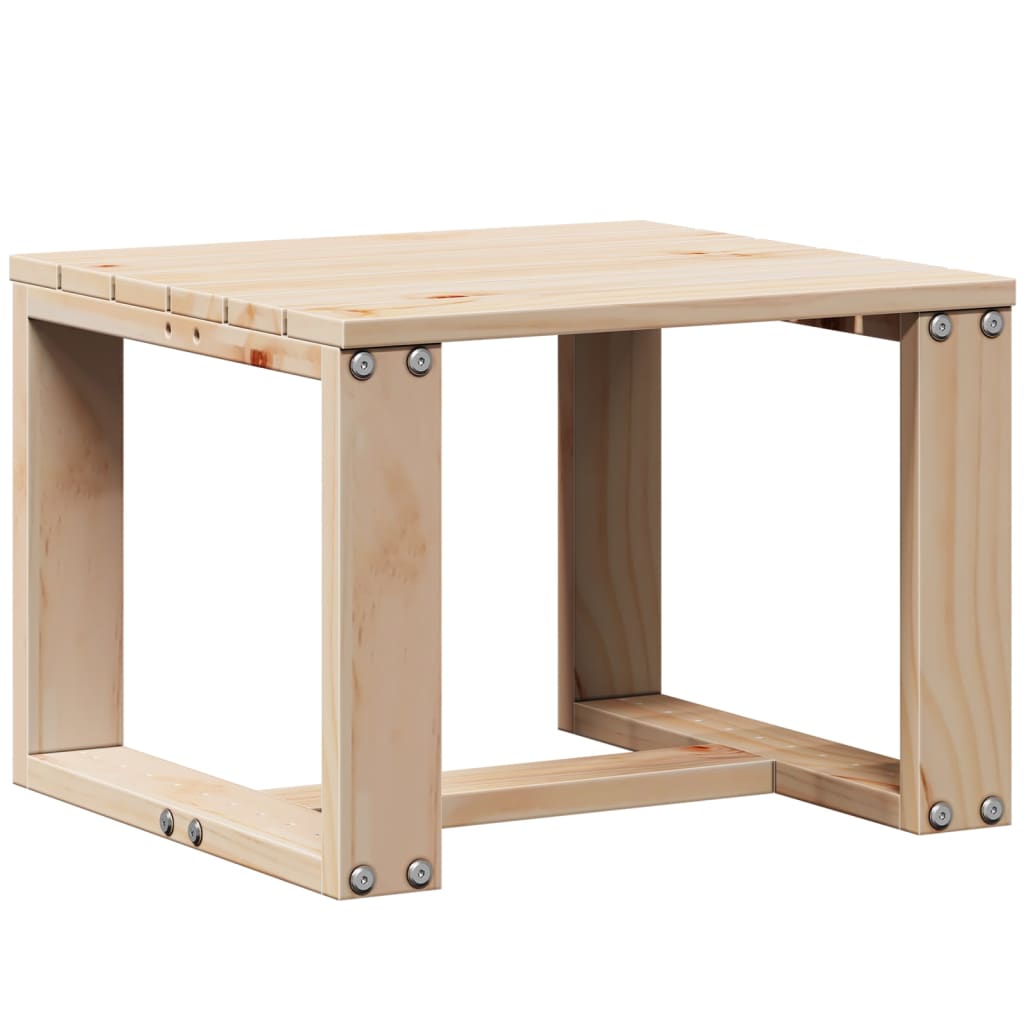 Conjunto de Jardim - 2 Poltronas e 1 Mesa - Madeira de Pinho Maciça