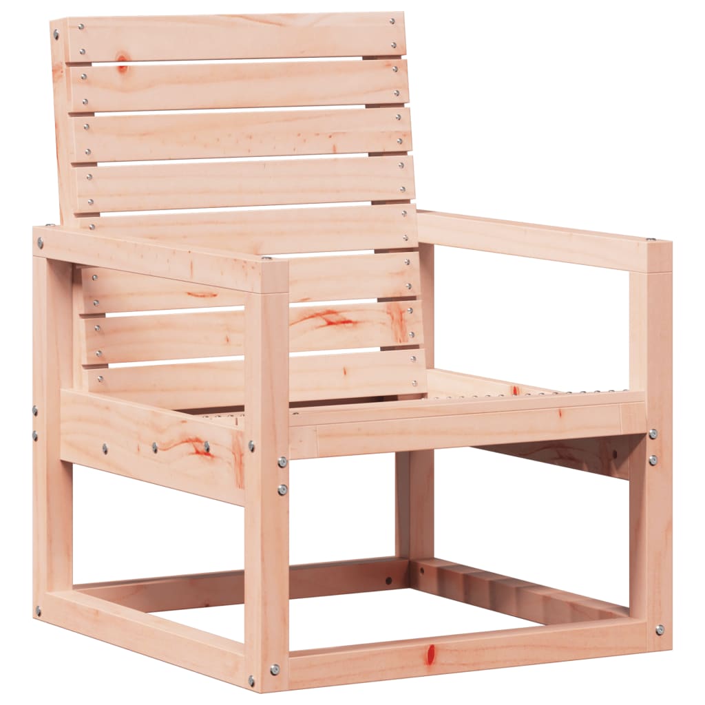 Conjunto de Jardim - 2 Poltronas e 1 Mesa- Madeira de Douglas Maciça