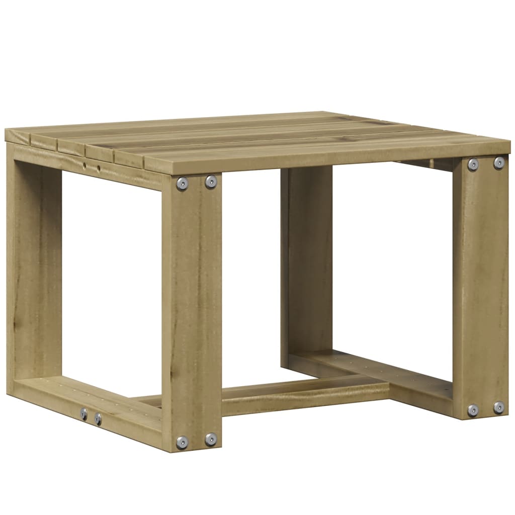 Conjunto de Jardim - 2 Poltronas e 1 Mesa - Madeira de Pinho Impregnada