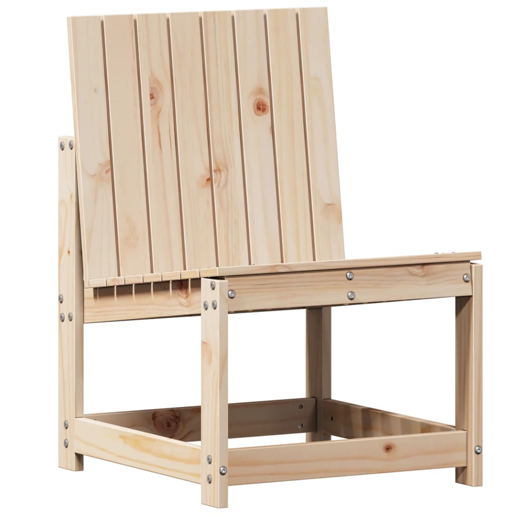 Conjunto de Jardim - 2 Poltronas e 1 Mesa - Madeira de Pinho Maciça