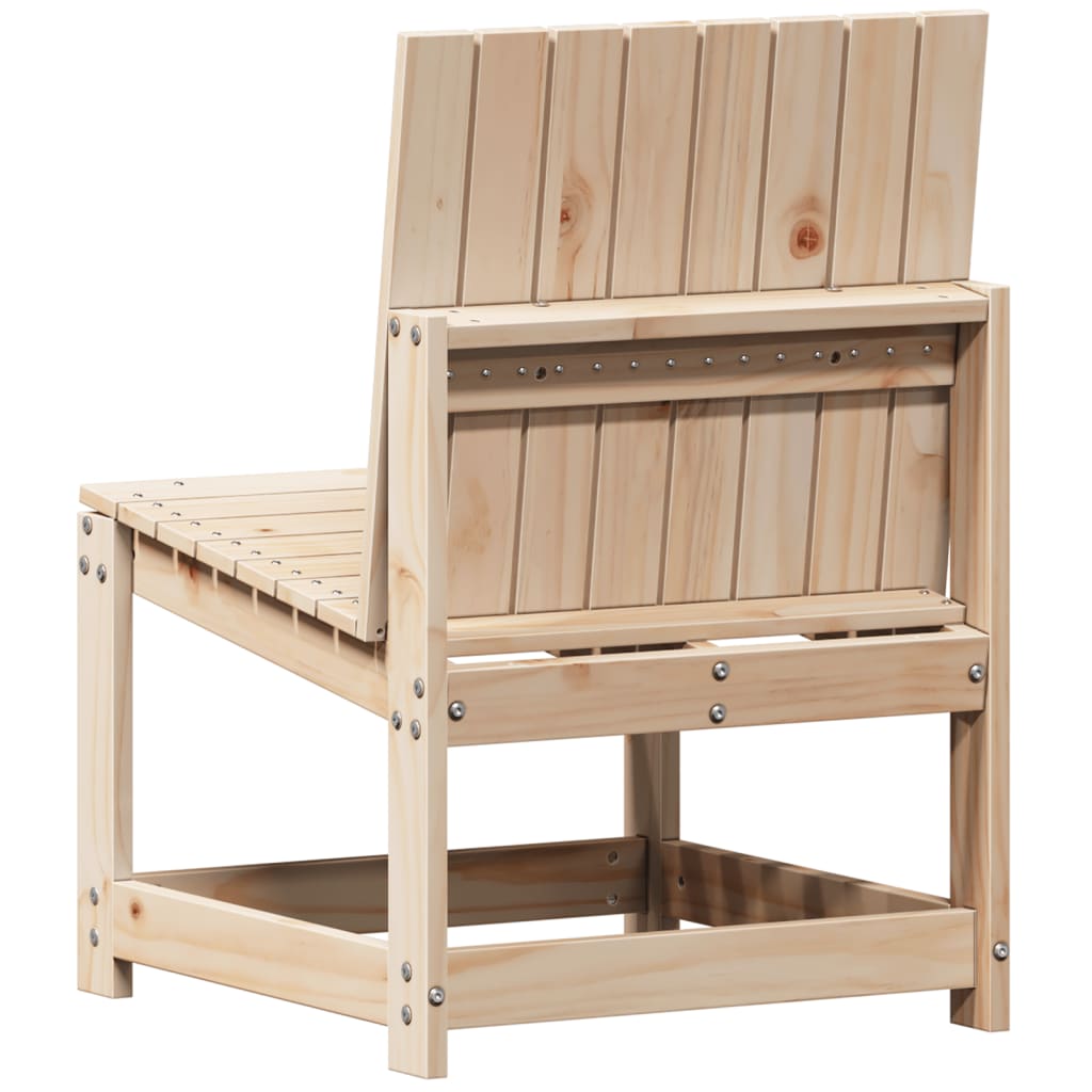 Conjunto de Jardim - 2 Poltronas e 1 Mesa - Madeira de Pinho Maciça