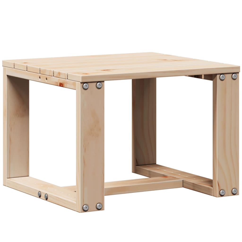 Conjunto de Jardim - 2 Poltronas e 1 Mesa - Madeira de Pinho Maciça