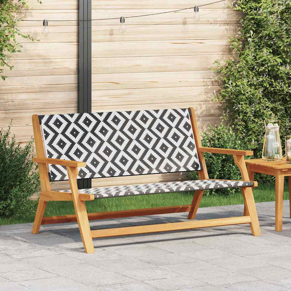Móveis de Jardim Branco 122 x 78 x 73cm