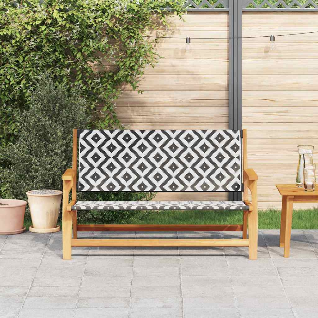 Móveis de Jardim Branco 122 x 78 x 73cm