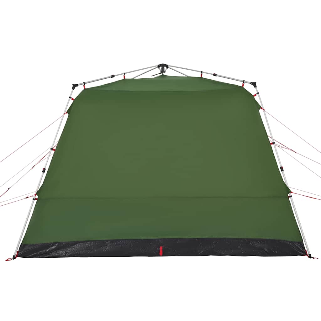 Tenda familiar cabana 7 pessoas libertação rápida verde