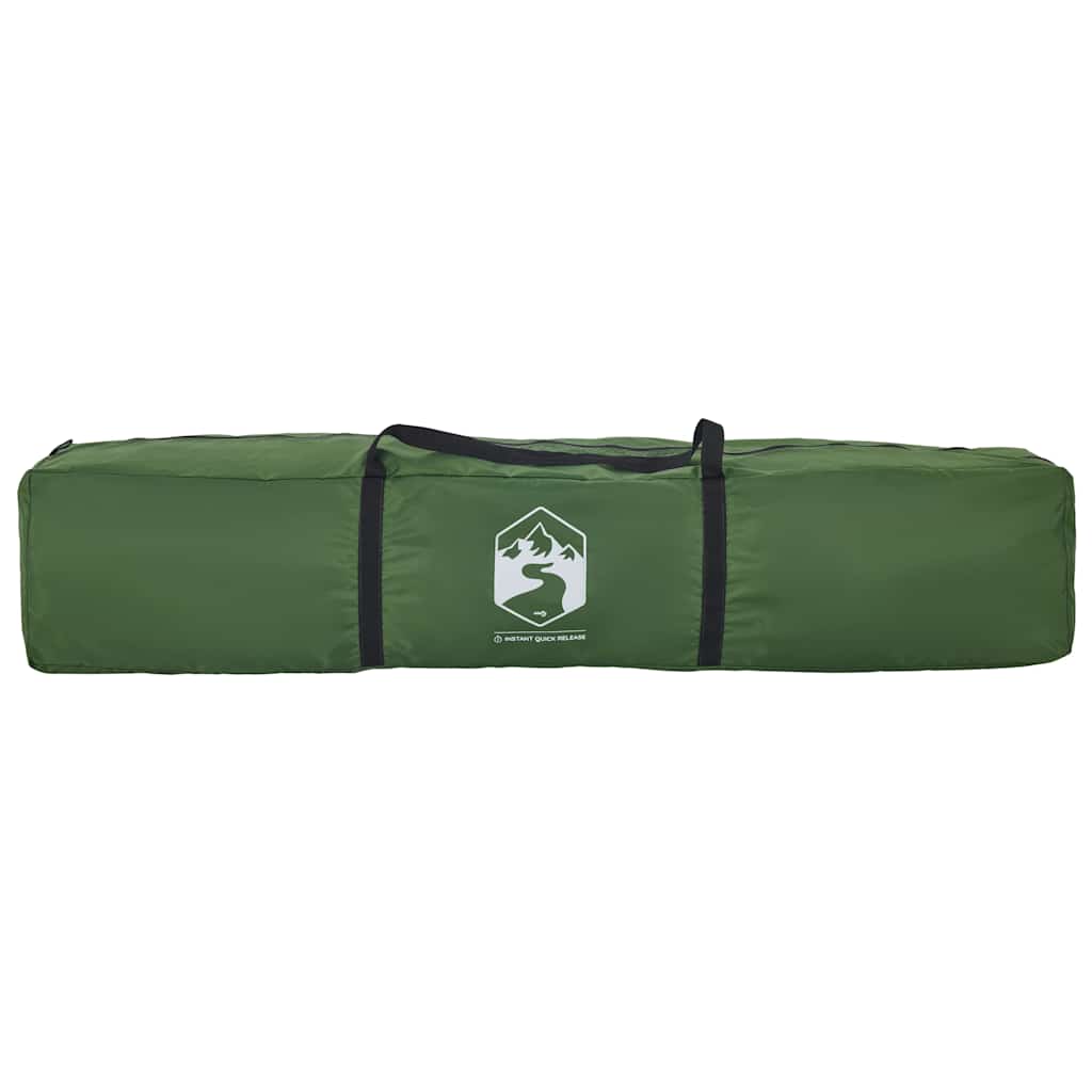 Tenda familiar cabana 7 pessoas libertação rápida verde