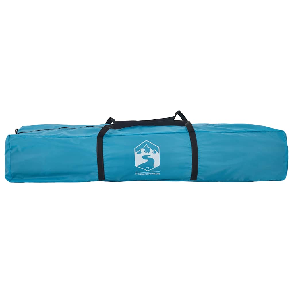 Tenda familiar cabana 7 pessoas libertação rápida azul