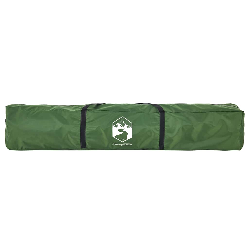 Tenda familiar cúpula para 6 pessoas libertação rápida verde
