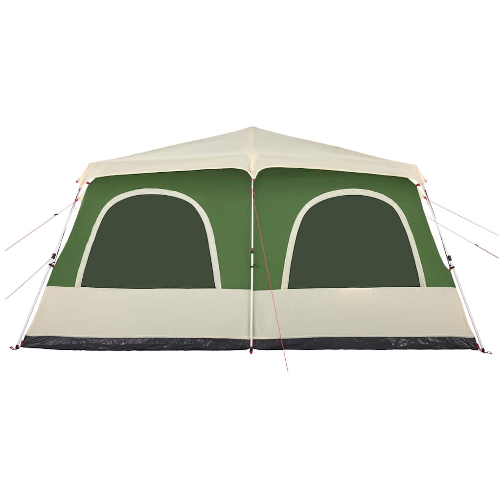 Tenda familiar cúpula para 8 pessoas libertação rápida verde