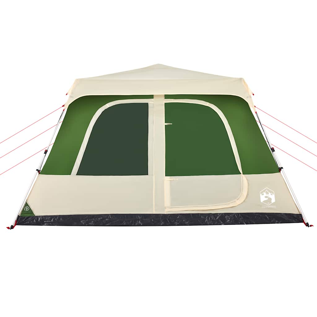 Tenda familiar cúpula para 10 pessoas libertação rápida verde