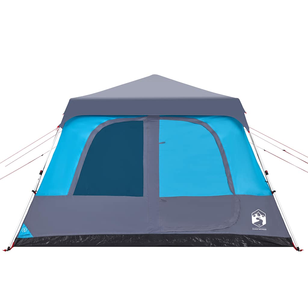 Tenda familiar cúpula para 10 pessoas libertação rápida azul