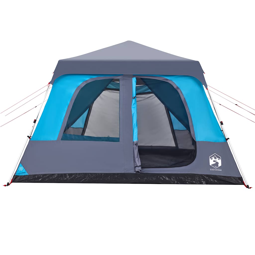 Tenda familiar cúpula para 10 pessoas libertação rápida azul