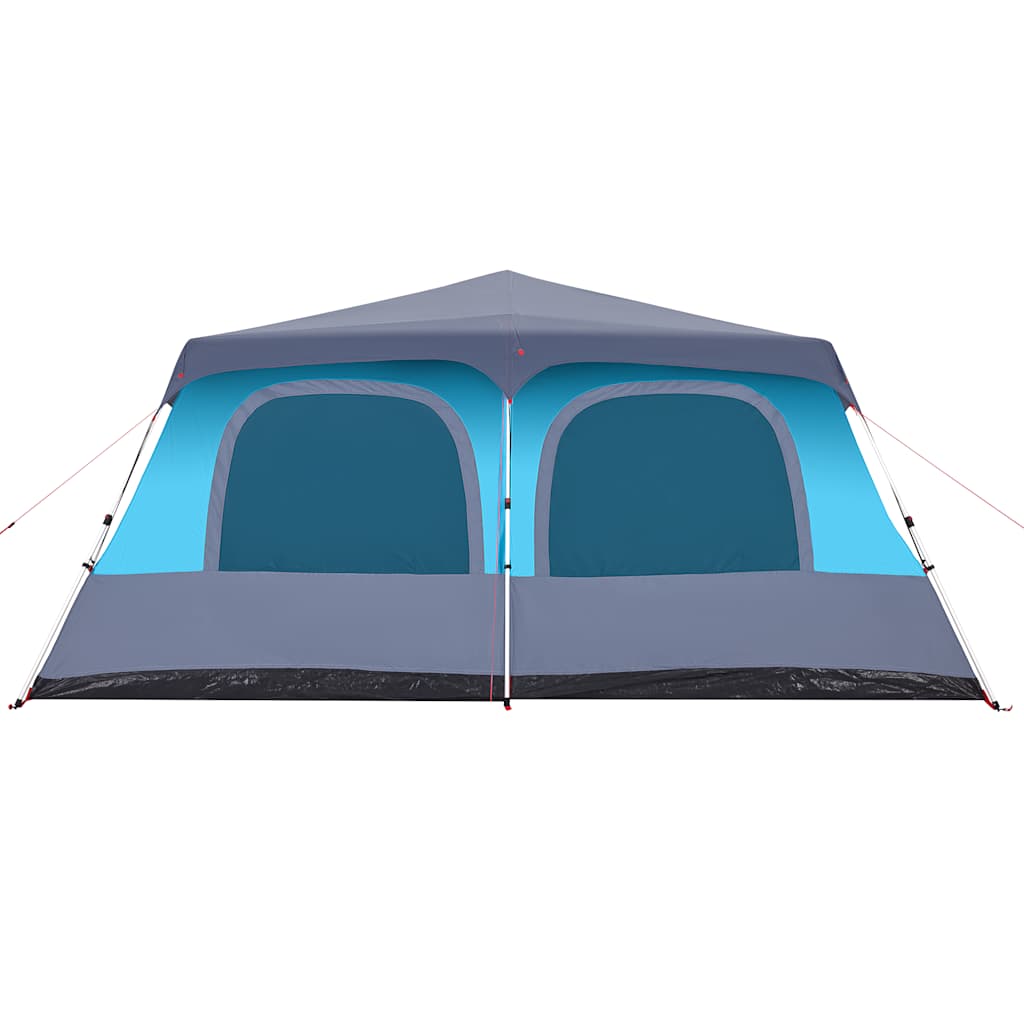 Tenda familiar cúpula para 10 pessoas libertação rápida azul
