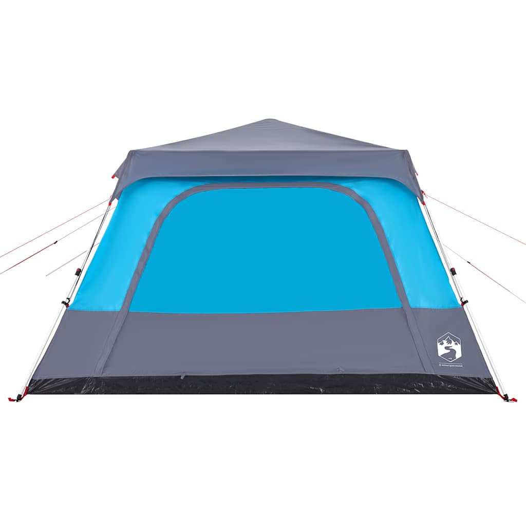 Tenda familiar cúpula para 10 pessoas libertação rápida azul