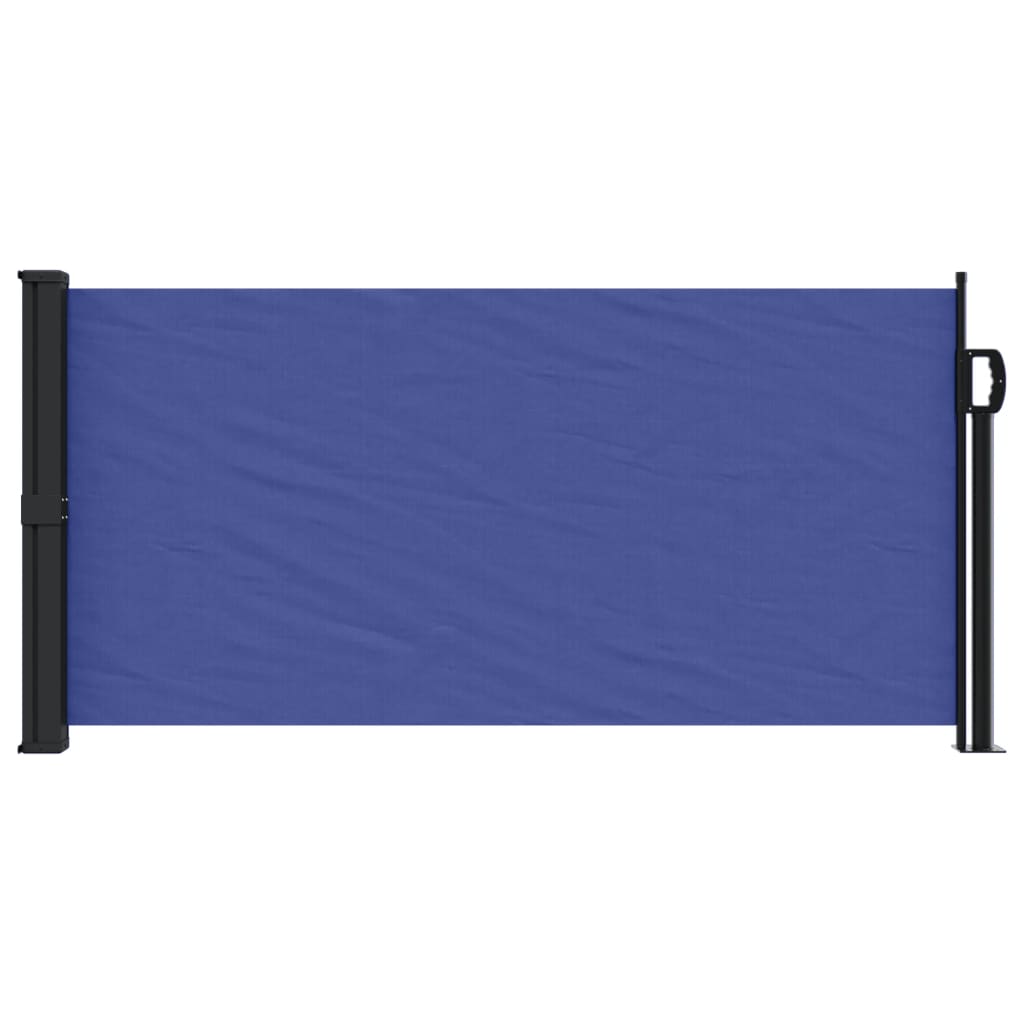 Toldo lateral retrátil 100x300 cm azul