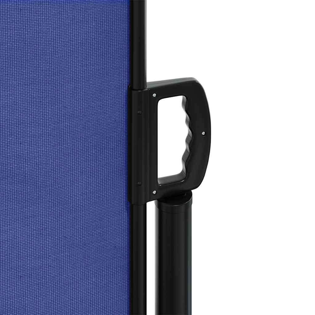 Toldo lateral retrátil 117x300 cm azul