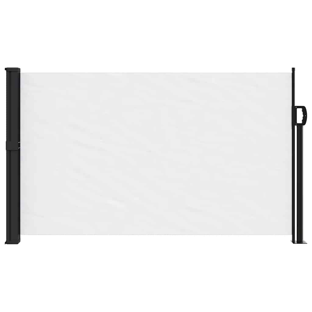 Toldo lateral retrátil 117x300 cm branco