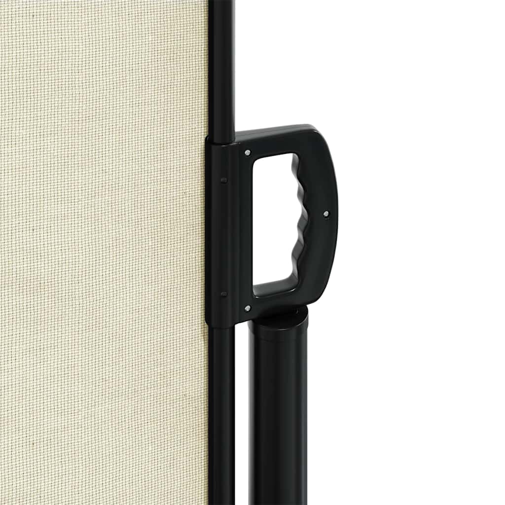 Toldo lateral retrátil 140x300 cm cor creme