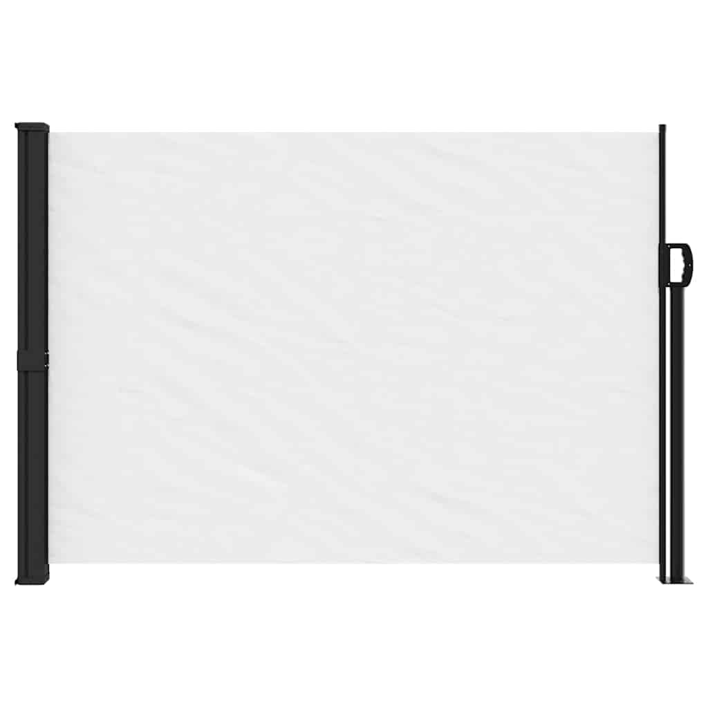 Toldo lateral retrátil 140x300 cm branco