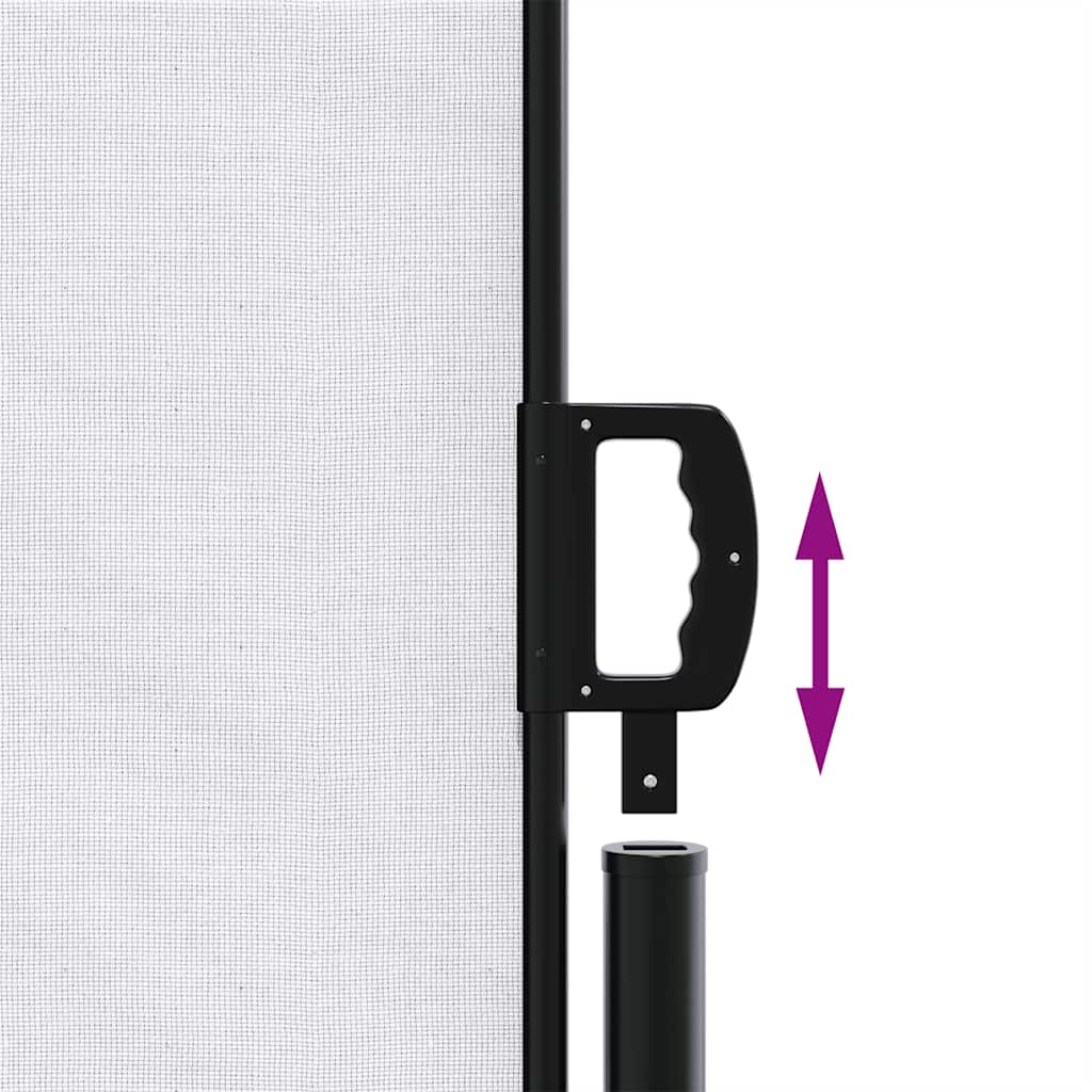Toldo lateral retrátil 140x300 cm branco