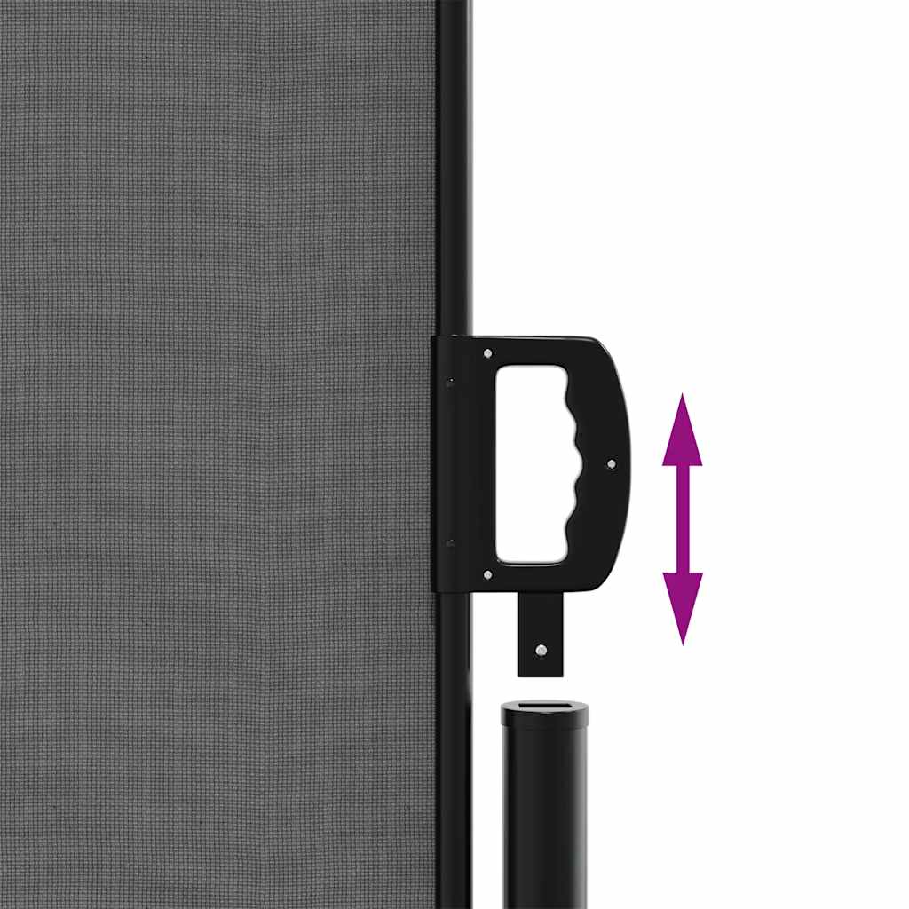 Toldo lateral retrátil 180x300 cm antracite