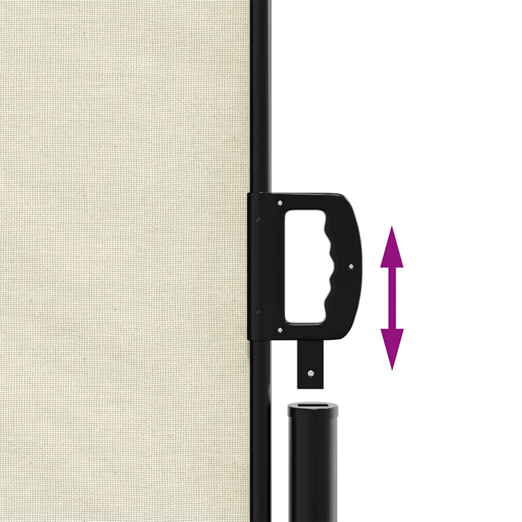 Toldo lateral retrátil 220x300 cm cor creme