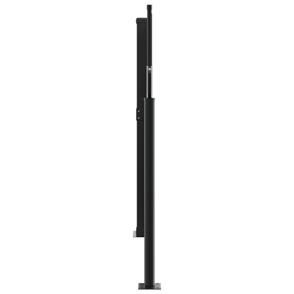 Toldo lateral retrátil 120x1000 cm bege