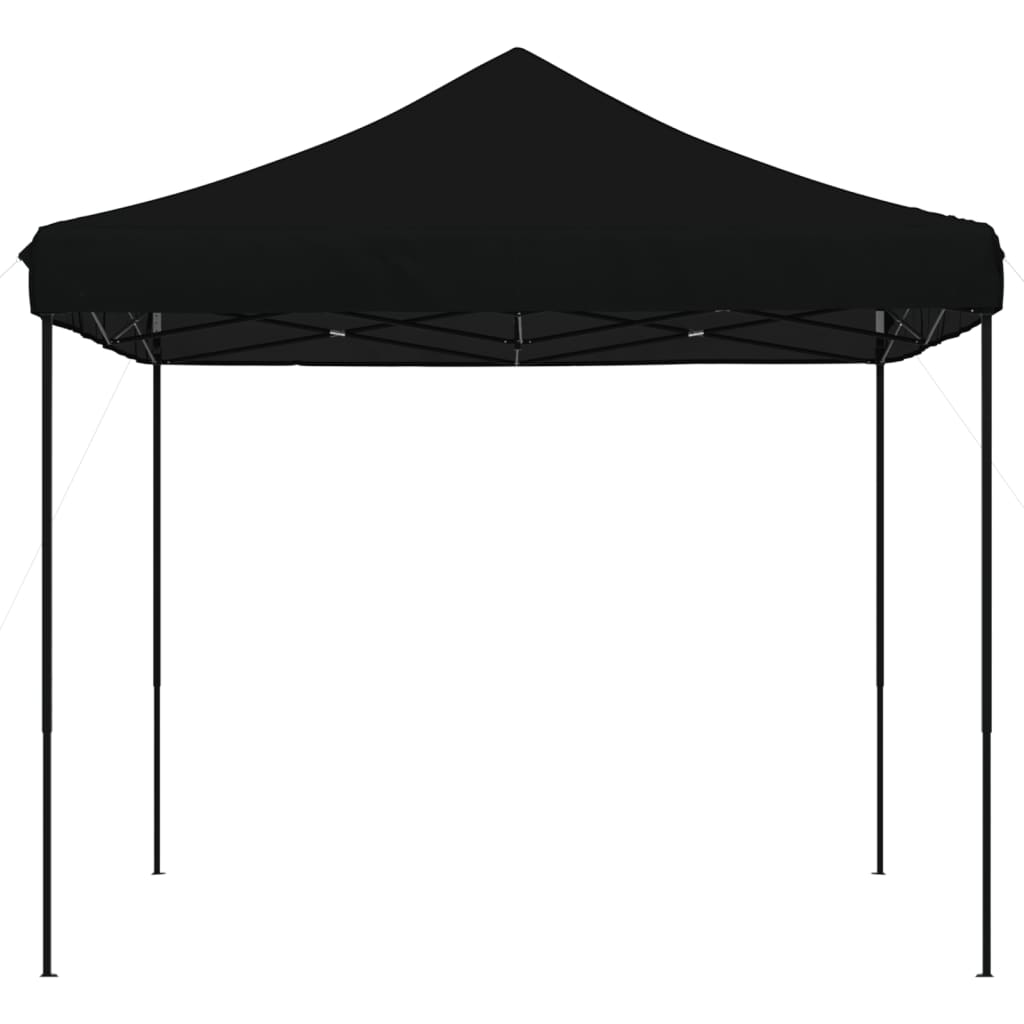 Tenda para festas pop-up dobrável 292x292x315 cm preto