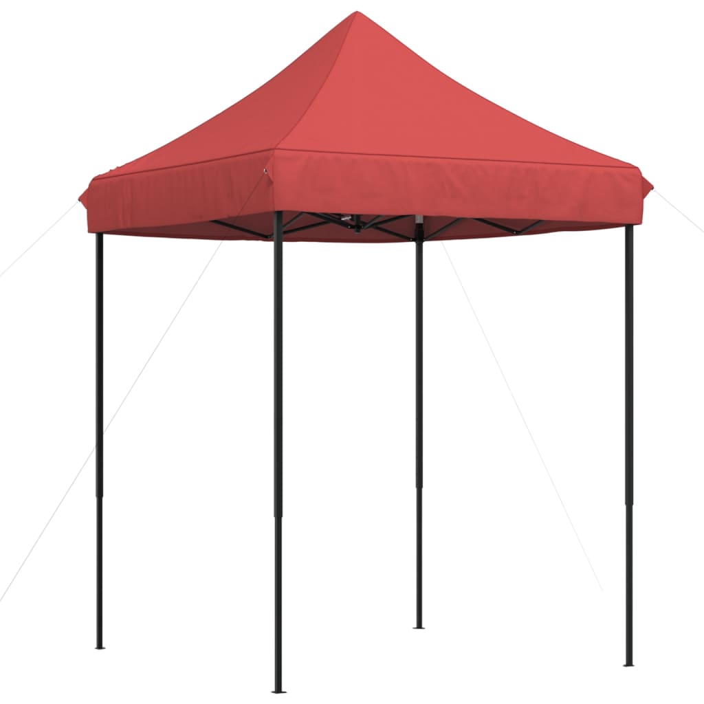 Tenda para festas pop-up dobrável 200x200x306 bordô
