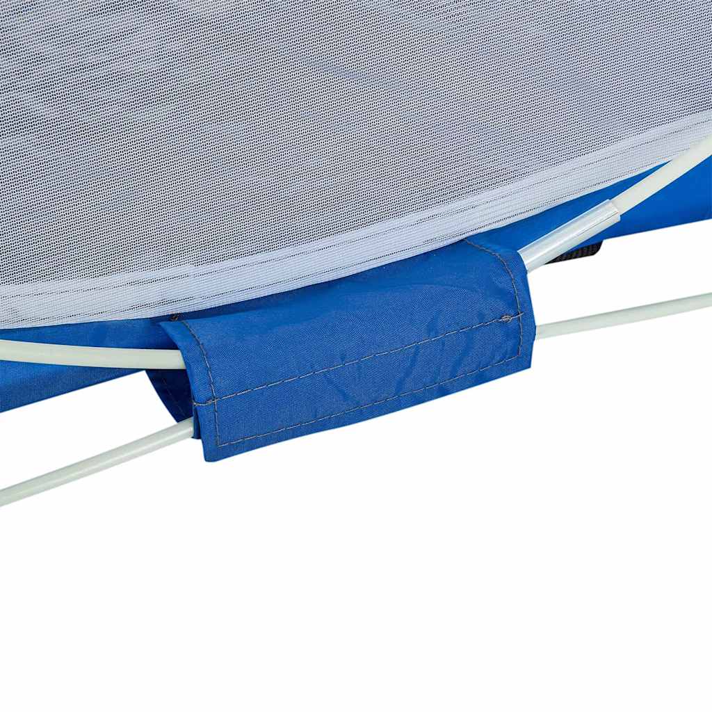 Tenda de praia pop-up impermeável azul ciano