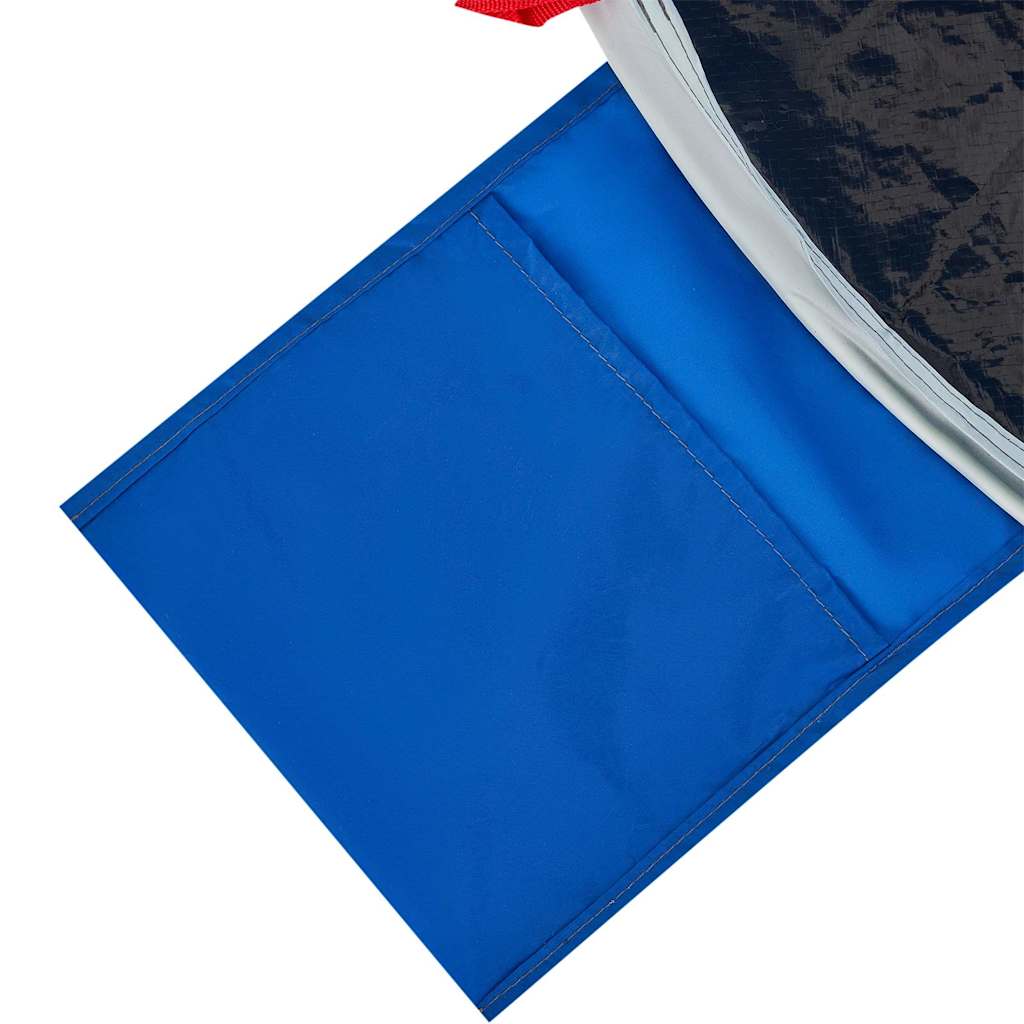 Tenda de praia pop-up impermeável azul ciano