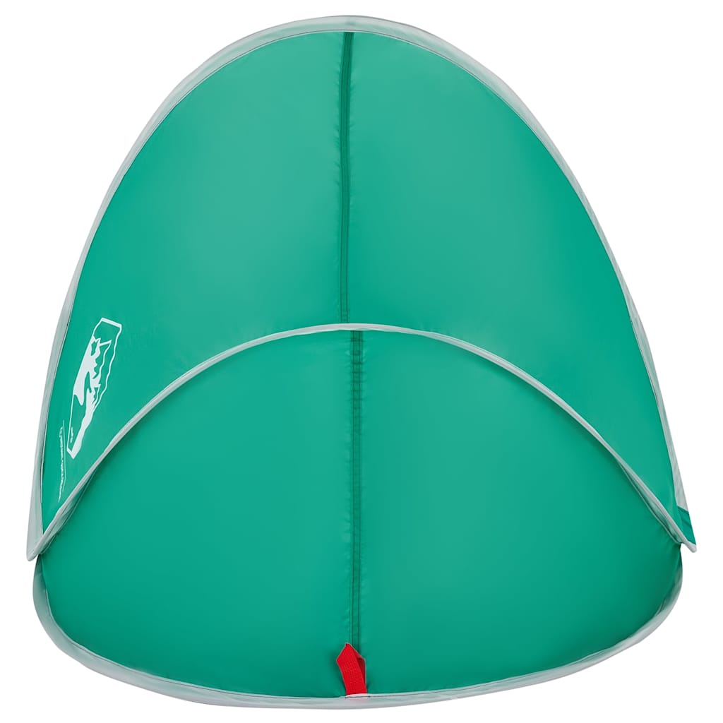 Tenda de praia pop-up impermeável verde mar