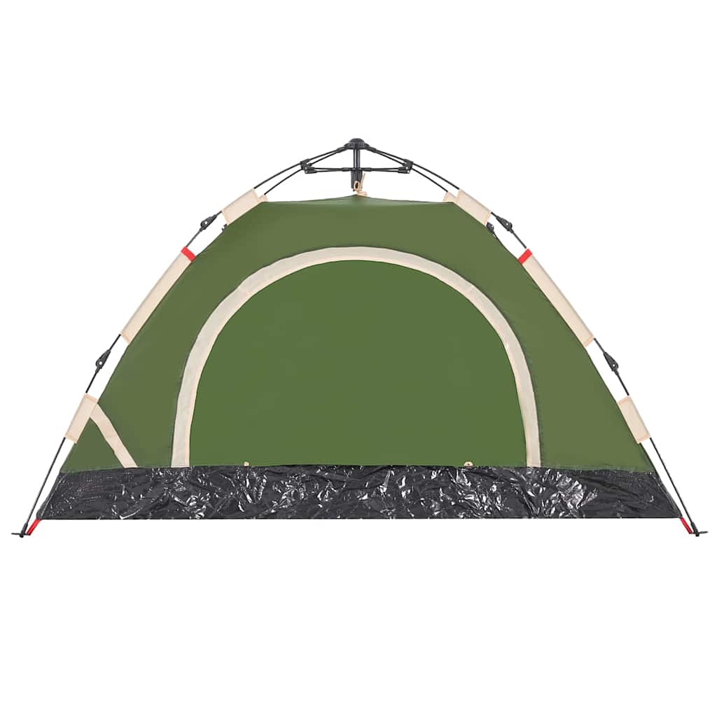 Tenda de campismo para 2 pessoas libertação rápida verde