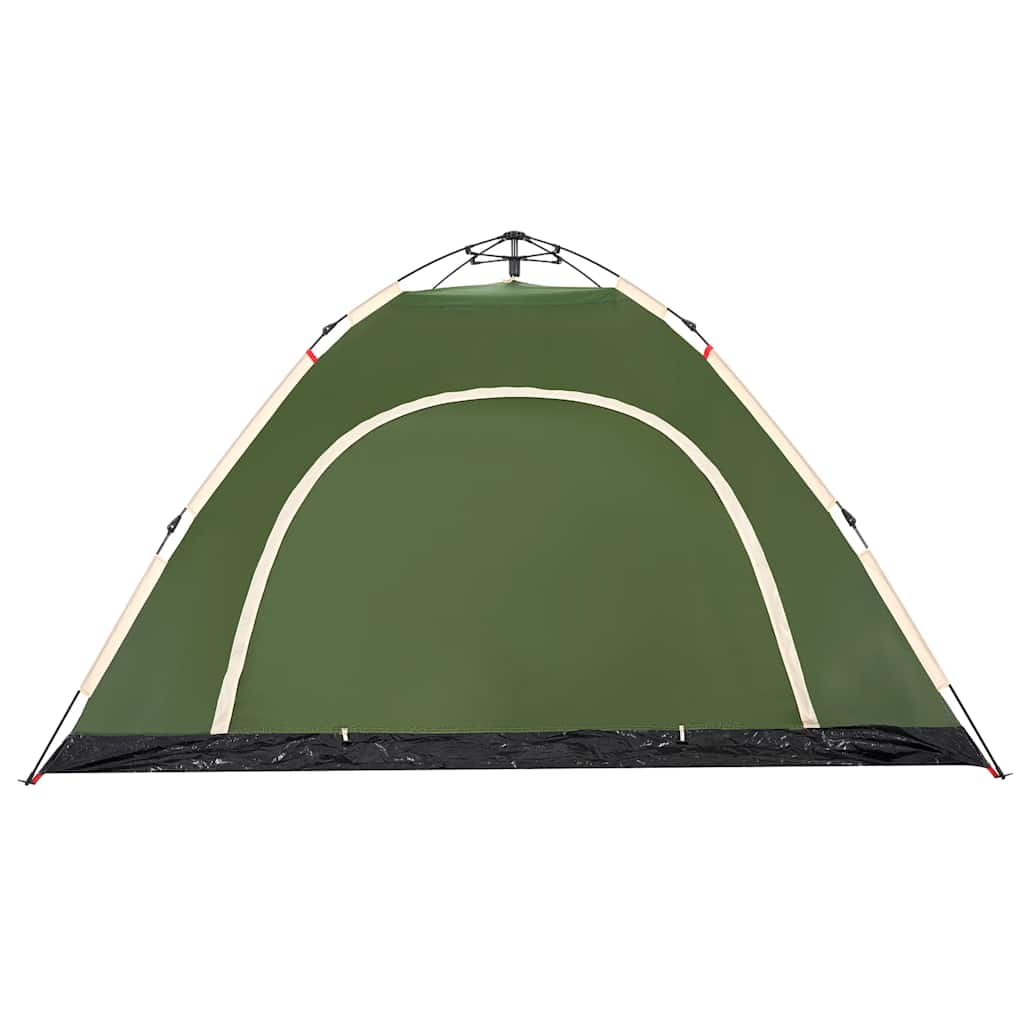 Tenda de campismo para 5 pessoas libertação rápida verde