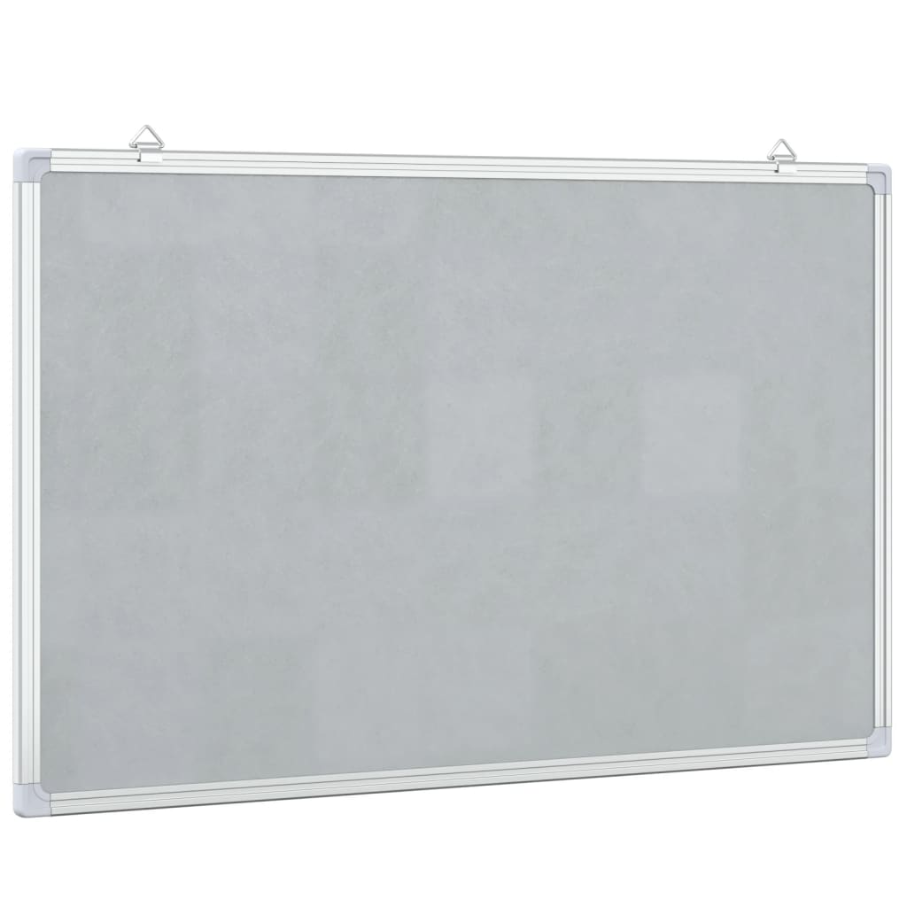 Quadro branco magnético 100x60x1,7 cm alumínio
