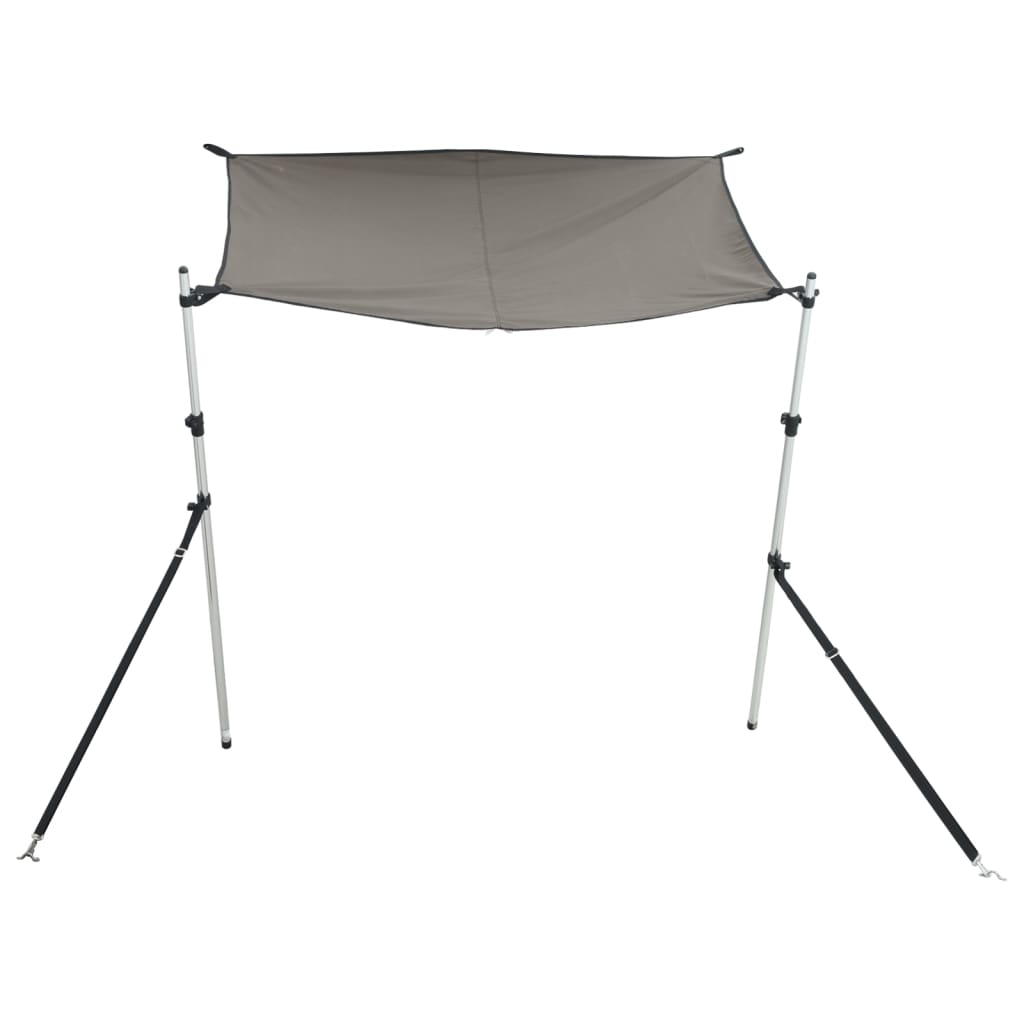 Conj. extensão de toldo em T 174x205x (115-194) cm antracite