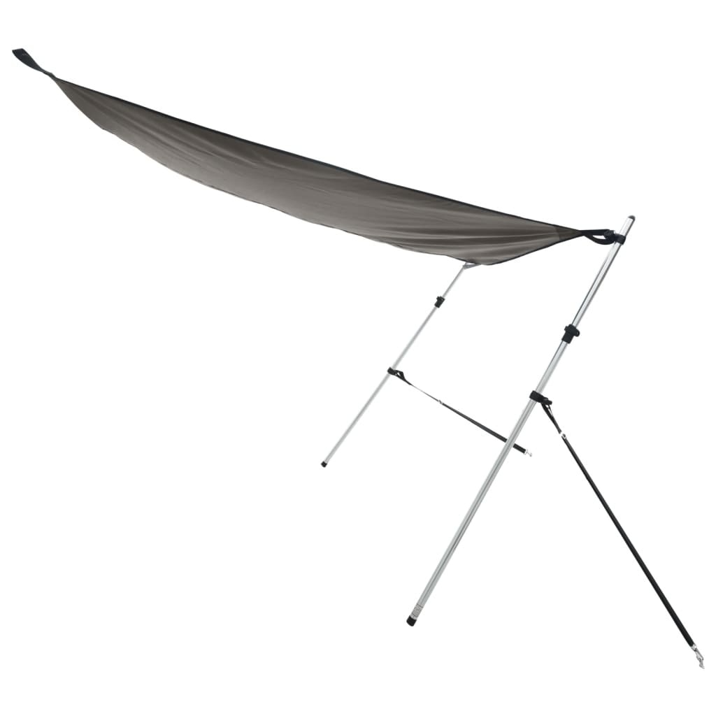 Conj. extensão de toldo em T 174x205x (115-194) cm antracite