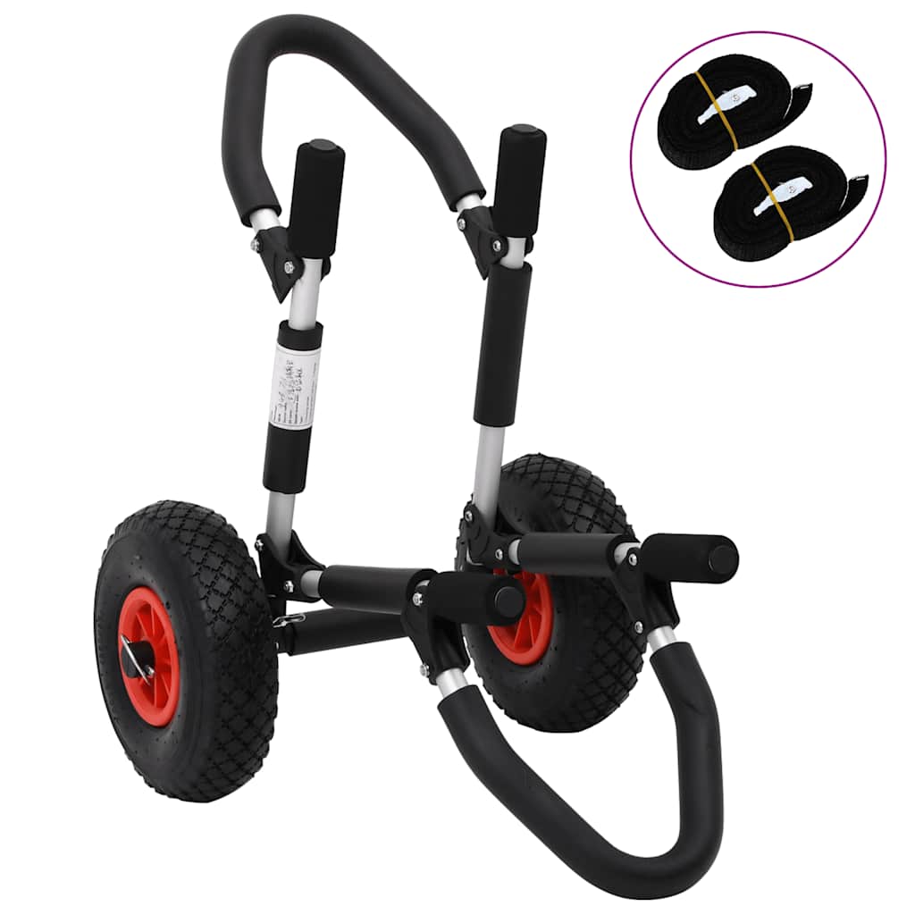 Carrinho de SUP para prancha de surf dobrável 45 kg alumínio