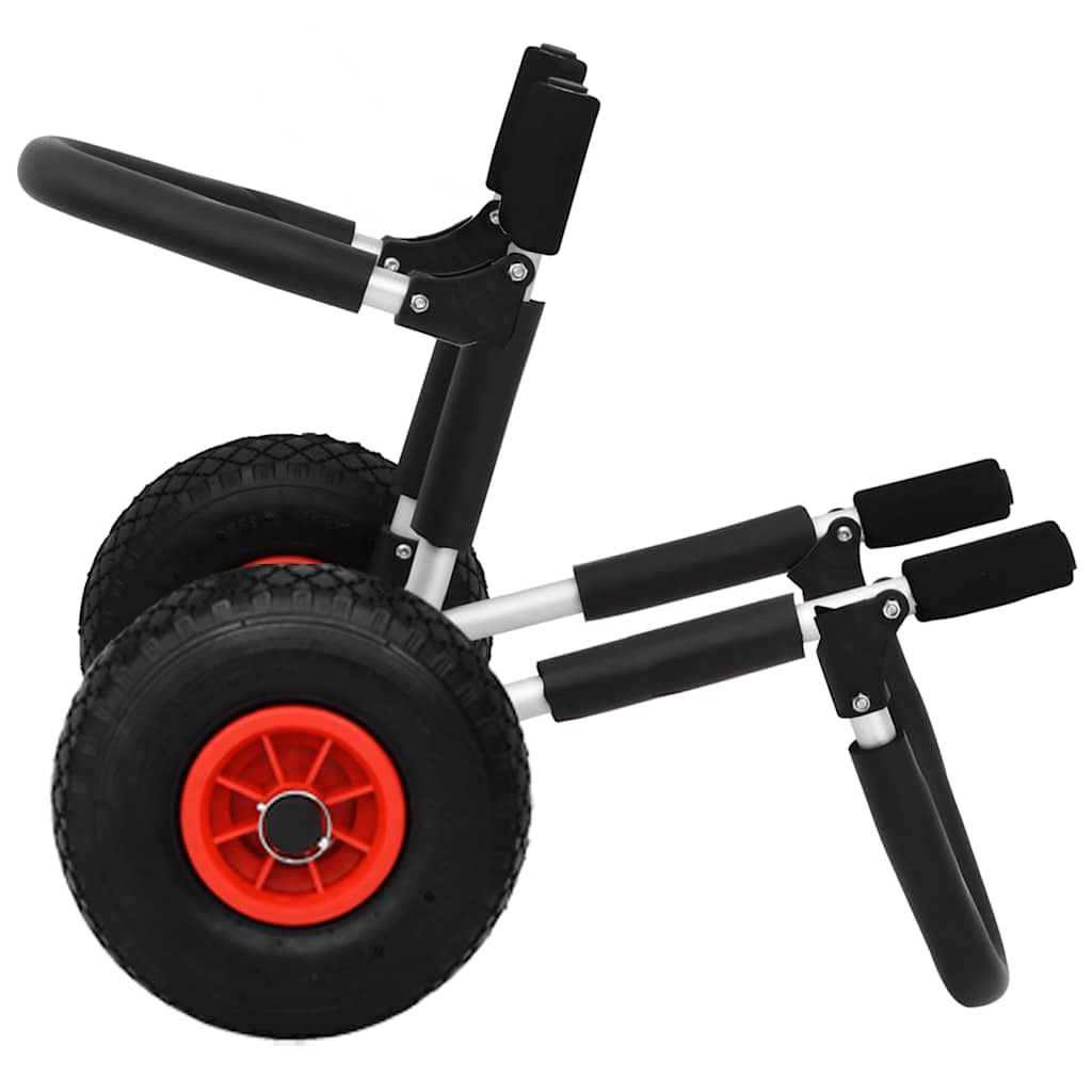 Carrinho de SUP para prancha de surf dobrável 45 kg alumínio