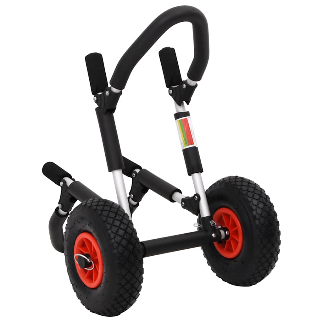 Carrinho de SUP para prancha de surf dobrável 45 kg alumínio