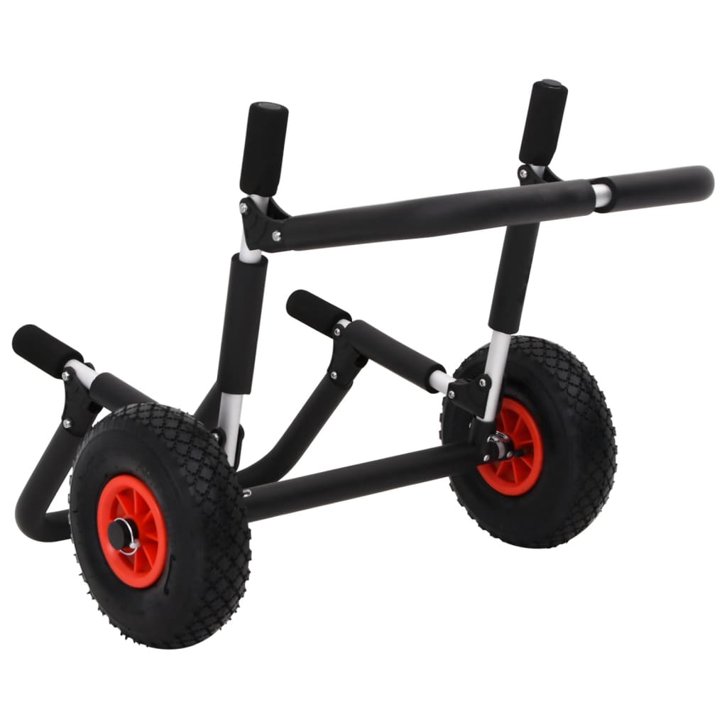 Carrinho de SUP para 2 pranchas de surf dobrável 90 kg alumínio