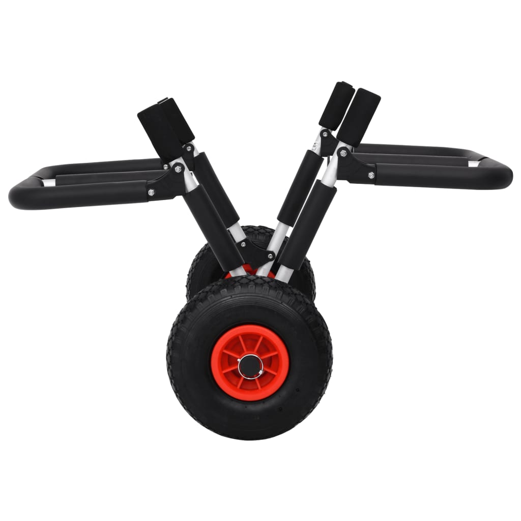 Carrinho de SUP para 2 pranchas de surf dobrável 90 kg alumínio