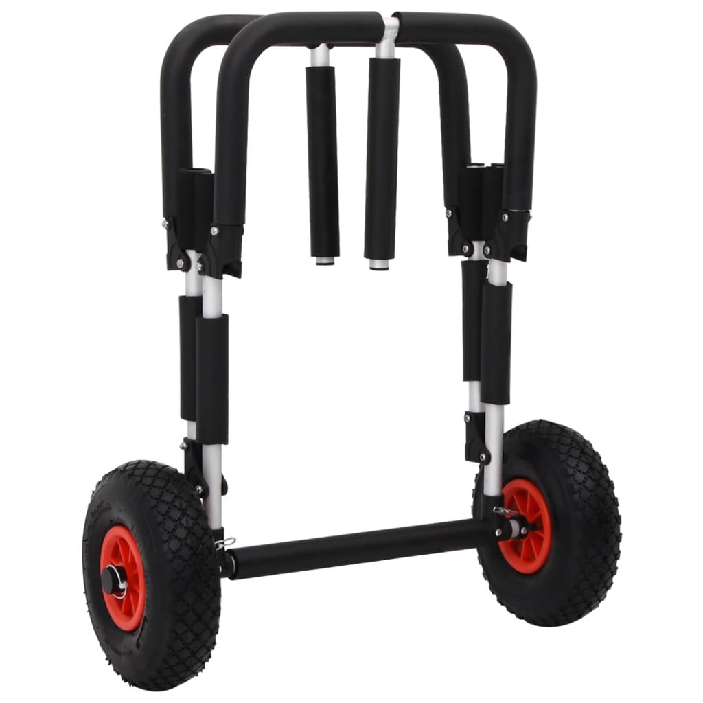 Carrinho de SUP para 2 pranchas de surf dobrável 90 kg alumínio