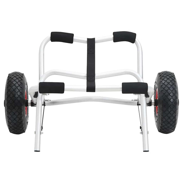 Carrinho de caiaque dobrável 45 kg alumínio